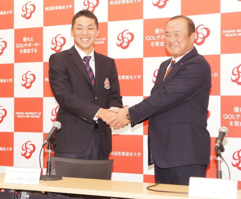 中日4位 笠原祥太郎 新潟医療福祉大 投手 新潟の大学から初の指名 野球情報 週刊ベースボールonline
