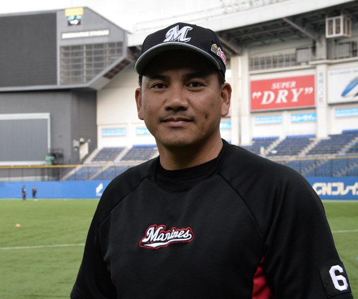 井口資仁 レプリカサインボール 福岡ドームの人工芝 グランドの砂
