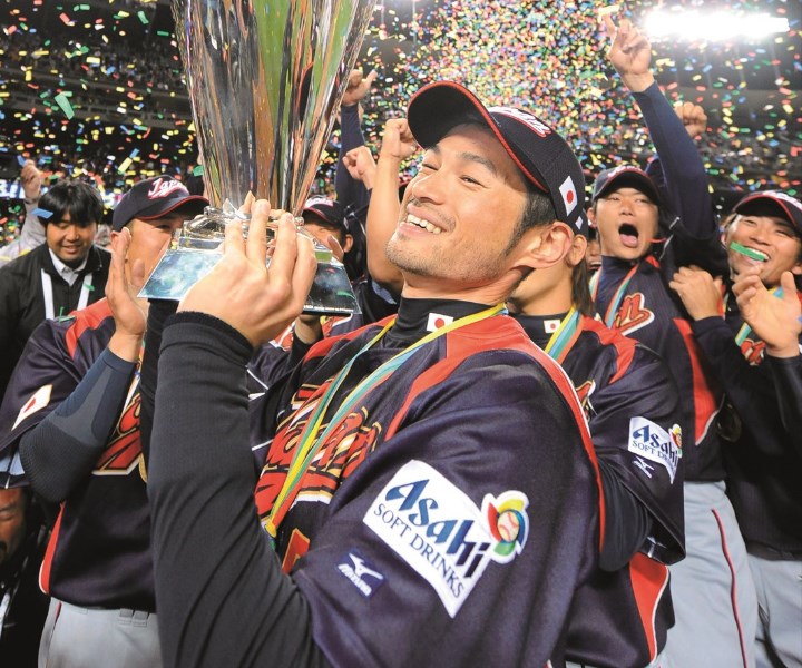 イチロー ＆川崎宗則 ダブル直筆サイン2009 WBC 優勝記念　写真　フォト イチロー ＆川崎宗則 ダブル直筆サイン2009 WBC 優勝記念 写真 フォト