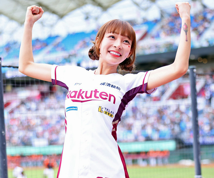 楽天ガールズ・リンシャン インタビュー 可愛すぎる台湾チアリーダー
