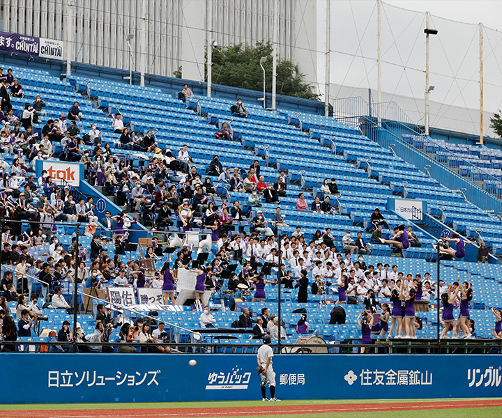 華やかさの裏にあるもの 知られざる東京六大学野球『チア』の世界 | 野球コラム - 週刊ベースボールONLINE