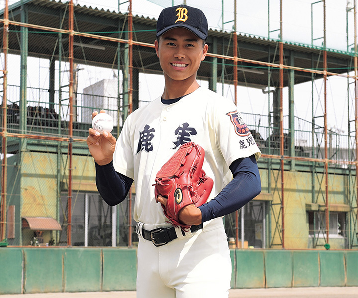 鹿児島実高・井上剣也(投手) 『不屈不撓』のエース魂「歴史と伝統を