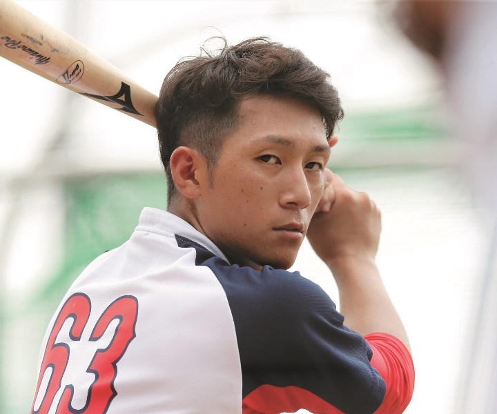 西川龍馬選手　名前入りバット 西川龍馬選手 名前入りバット 西川龍馬 実使用バット オリックス