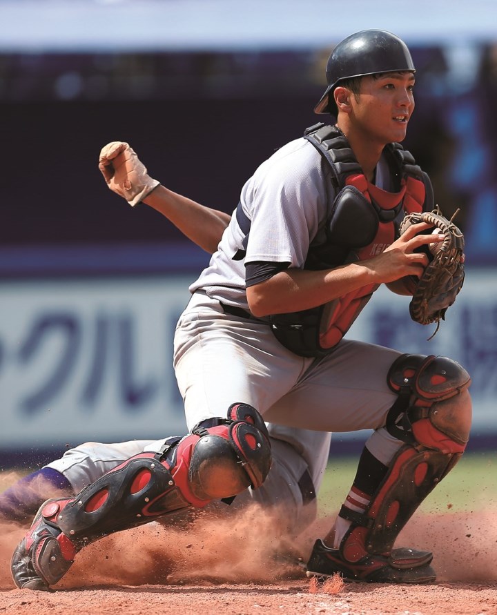 郡司裕也 慶大 捕手 捕手という名のアイデンティティー 野球コラム 週刊ベースボールonline