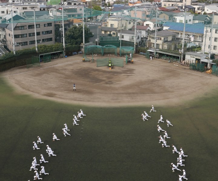 杉谷拳士 日本ハム の母校 帝京高 東京 校舎一体型の球場 名門校のグラウンド 野球コラム 週刊ベースボールonline