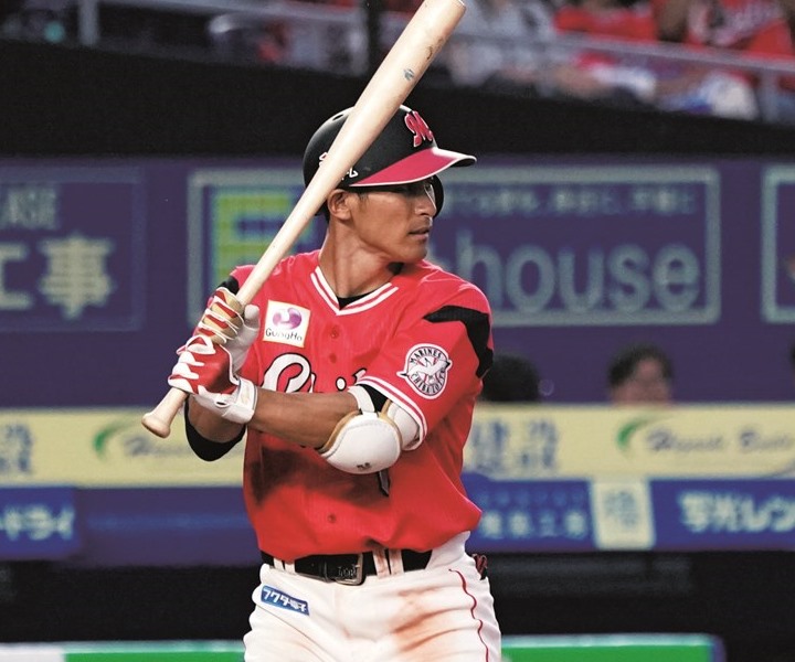 荻野貴司選手実使用バット