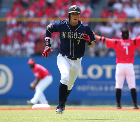 オリックス 糸井嘉男外野手 衰え知らずの 超人 が足で魅せる 野球コラム 週刊ベースボールonline