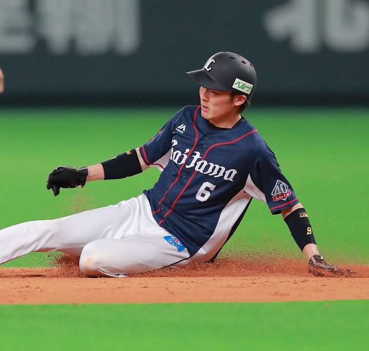 西武 源田壮亮 リーグ連覇のためにも盗塁王獲得へ 初タイトルを狙え 野球コラム 週刊ベースボールonline