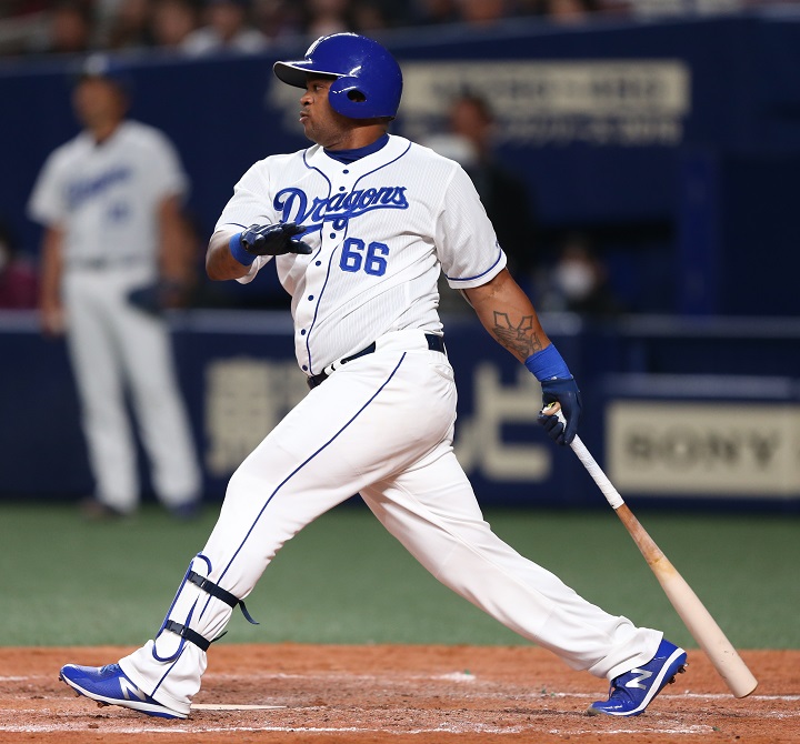 中日・ビシエド 今年こそ全試合出場／助っ人たちのシーズンイン | 野球