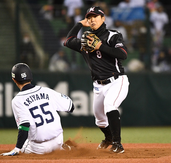 ロッテ 中村奨吾 ゴールデン グラブ獲得も伸びしろ十分の背番号8 守備職人のプライド 野球 週刊ベースボールonline