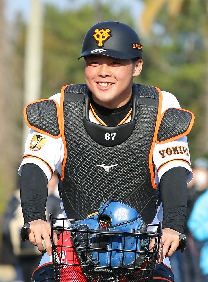 巨人・山瀬慎之助捕手 憧れの監督の下で学ぶ／飛び出せ！イチ推しルーキー