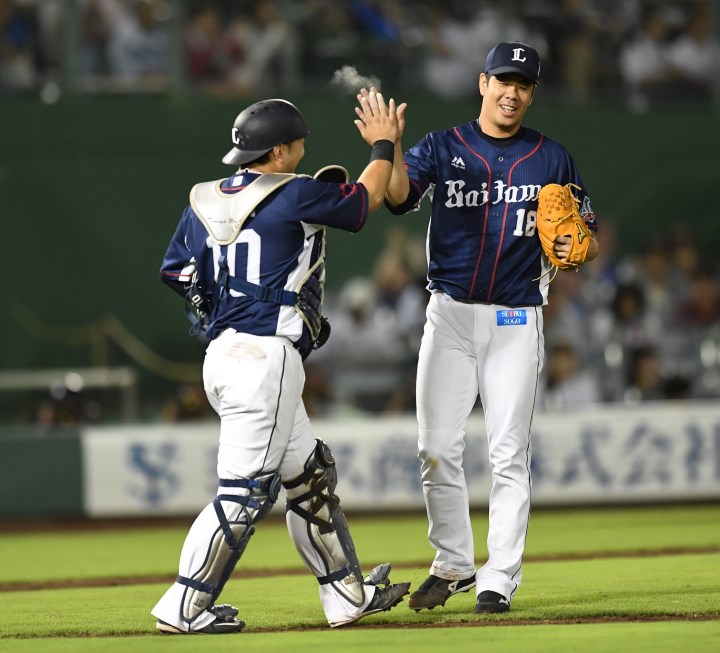 西武 多和田真三郎 森友哉がバッテリー賞 野球 週刊ベースボールonline