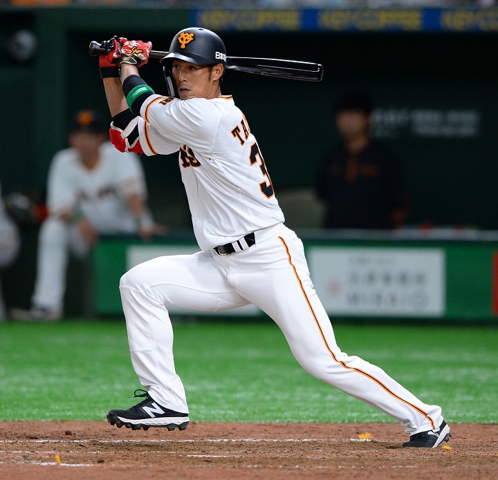 木製バット スラッガー 立岡宗一郎 巨人】立岡宗一郎が走攻守でキラリ