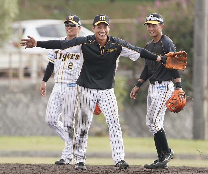 阪神 木浪聖也内野手 そりゃあ鳥谷さんですよ あこがれの選手 野球 週刊ベースボールonline