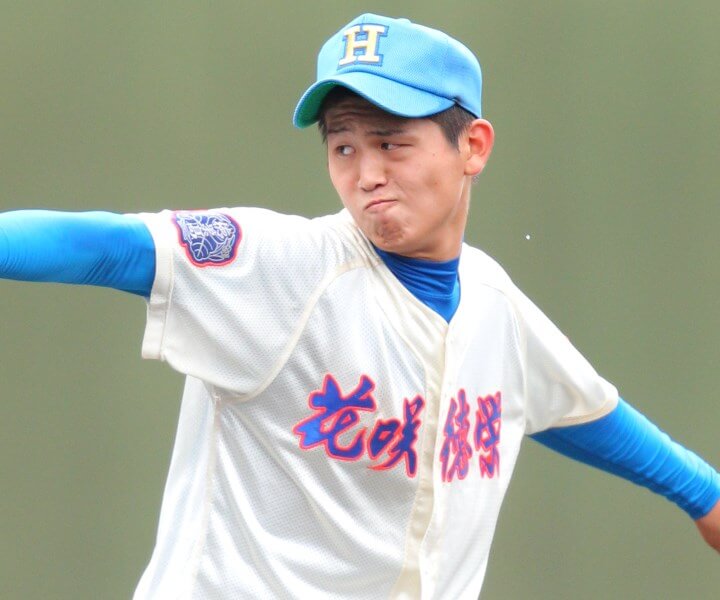 花咲徳栄 野球部 公式戦用帽子 高校野球 野球部 キャップ 高橋昂也直筆