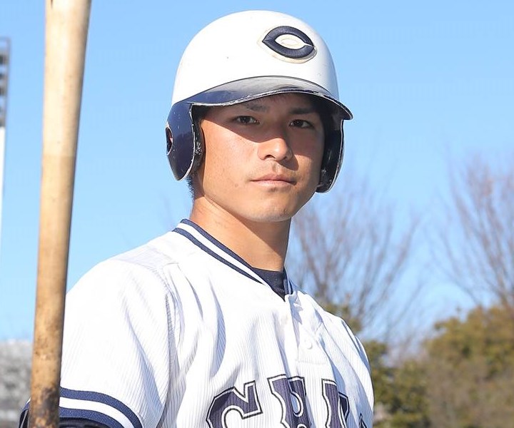 神里和毅[中大・外野手] 元甲子園球児の父へプロになって恩返しを