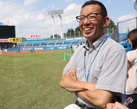 ニッポン放送 松本秀夫アナウンサーインタビュー 目標は百点満点の放送をすること 野球 週刊ベースボールonline