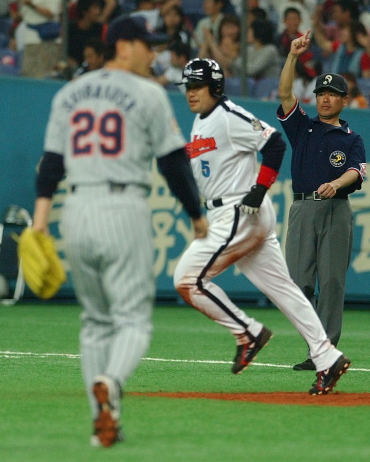 分かっていたけど……」近鉄・中村紀洋、幻の一発【2003年5月3日