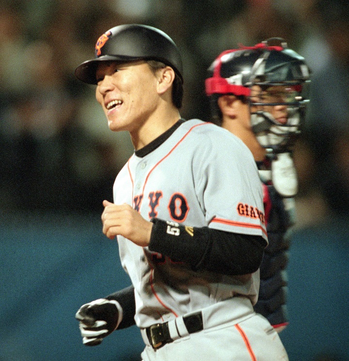 あしたの新聞は銅のプレートにしてもらおう」。松井秀喜、暫定三冠王
