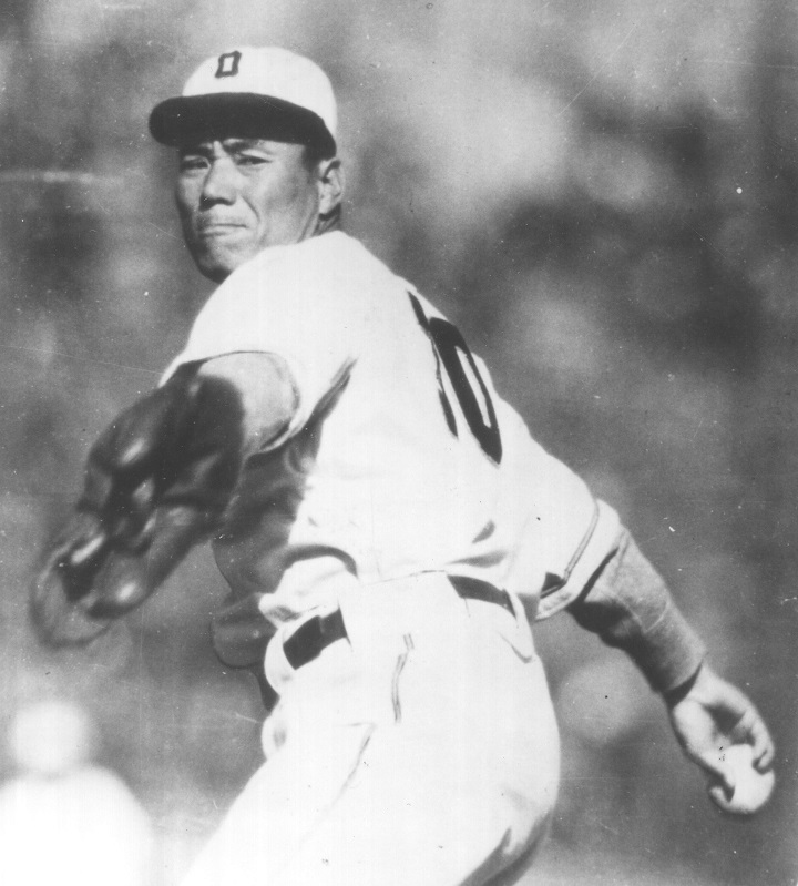 指先を空手の特訓で鍛えた七色の変化球 若林忠志 プロ野球仰天伝説156 野球コラム 週刊ベースボールonline