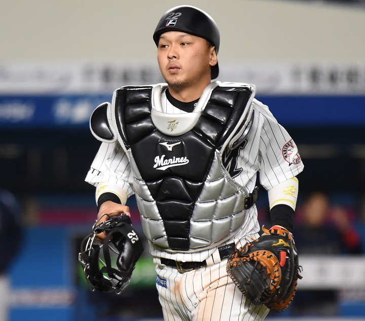 千葉ロッテマリーンズ 支給品 プロ野球 実使用 田村龍弘捕手 ウインドブレーカー Apply Bzu Edu Pk