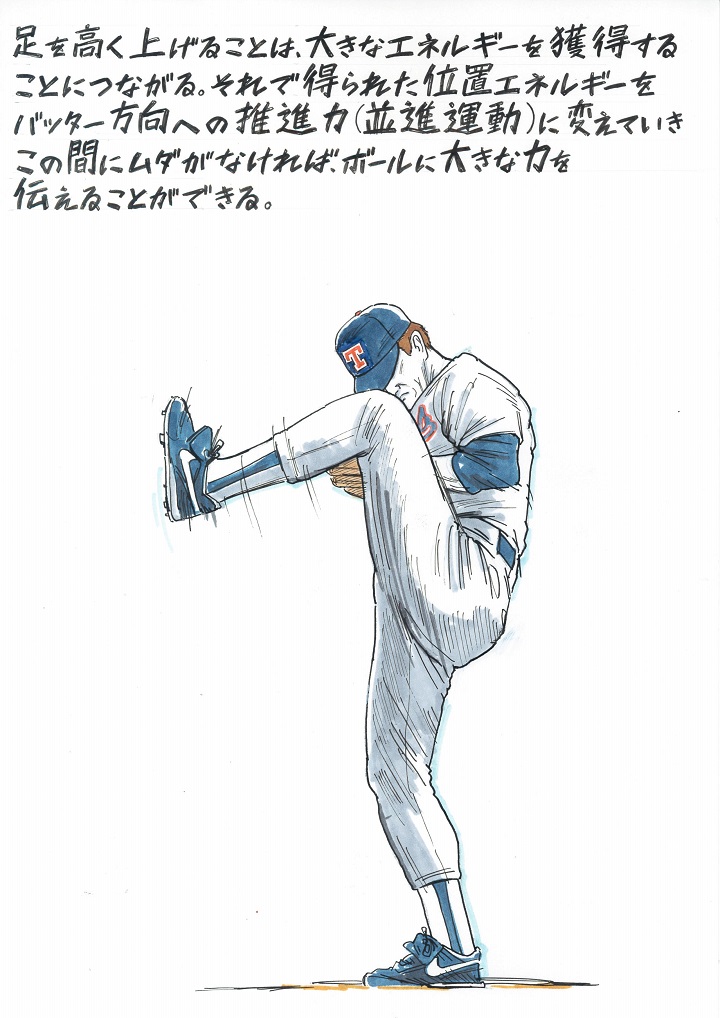 足を高く上げるフォームのメリットは 元阪神 藪恵壹に聞く 野球 週刊ベースボールonline