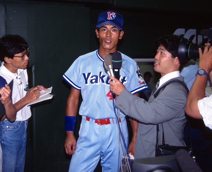 ヤクルト 稲葉篤紀が初打席初本塁打デビュー 1995年6月21日 野球コラム 週刊ベースボールonline