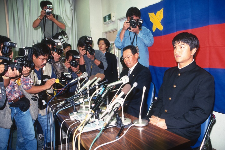 ドラフト会議物語35 逆指名で高橋由が巨人 川上が中日 大型左腕の川口はオリックスへ 1997年 野球 週刊ベースボールonline