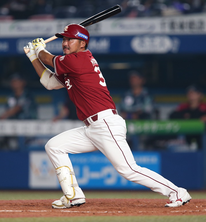 トライアウト 前楽天 枡田慎太郎 勝負強いバッティングは健在 野球コラム 週刊ベースボールonline