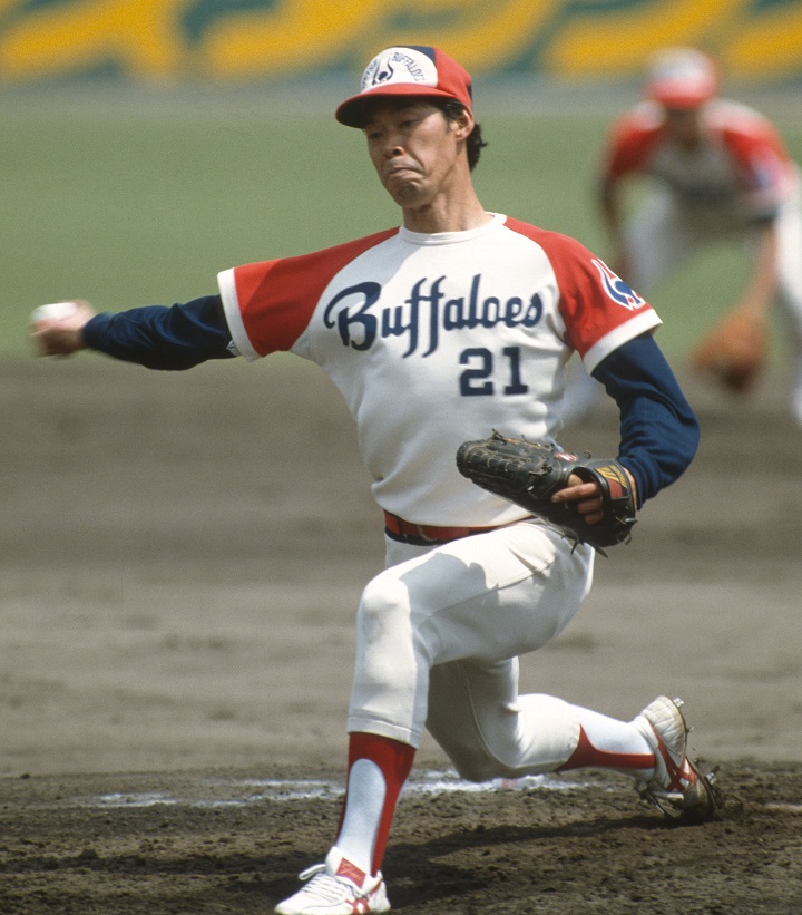 柳田豊 最後に右前方へピョン 変則ながら真っ向勝負の ニャロメ投法 プロ野球1980年代の名選手 野球コラム 週刊ベースボールonline