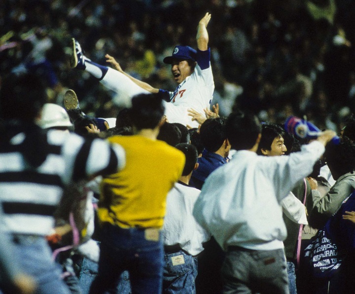 星野ドラゴンズ初優勝！（1988年10月7日、中日×ヤクルト）／プロ野球