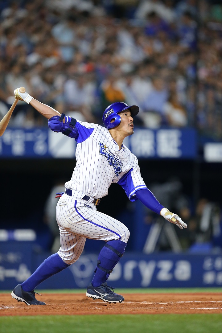 一閃 Dena 梶谷隆幸の 居合い 打ち 野球コラム 週刊ベースボールonline