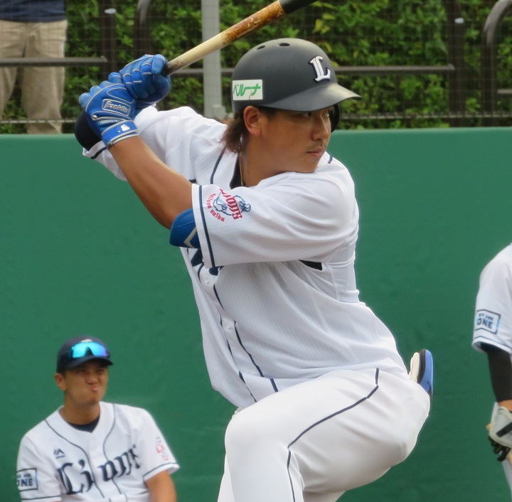 適切な価格 野球ウェア（半袖）西武ライオンズ愛斗選手着用 ウェア