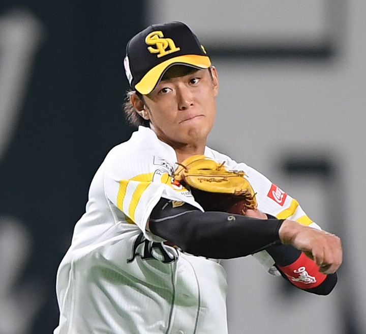 【激レア】 今宮健太 選手 NPB 支給 実使用 バット NPB 実使用木製バット（今宮健太）