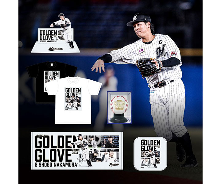 中田翔選手直筆サインボールゴールデングラブ賞