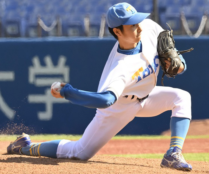 大学野球】東大サブマリンの渡辺向輝が法大戦でリーグ戦初勝利をマーク