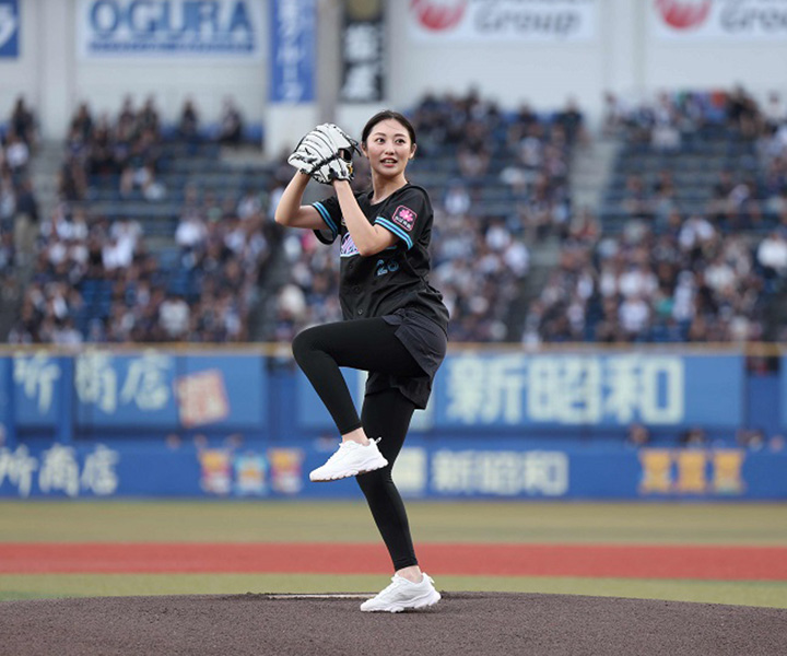 ロッテ】「気持ちがたかぶりすぎてしまって」青森県三沢市出身の女優