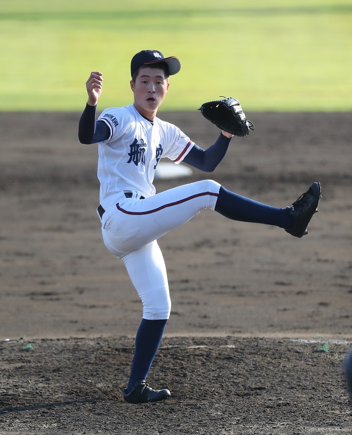 センバツ／日本航空石川高・大橋修人「エースナンバーをその背に戻した