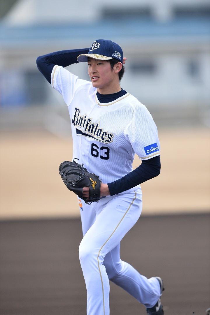 プロ野球ファーム便り】オリックス 山崎颯一郎「負けず嫌いの長身右腕