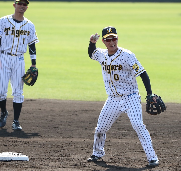 阪神・木浪聖也 人生を変えた番号「０」で／2019年新背番号の男 | 野球