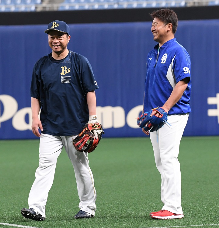 オリックスバファローズ 小谷野栄一 実使用 キャップ - ウェア