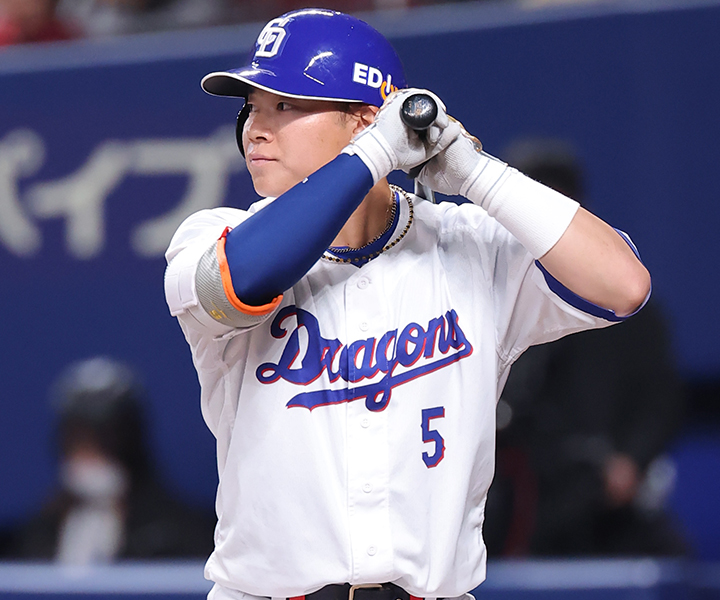 中日・村松開人「5kgほど減らしました。頑張りました(笑