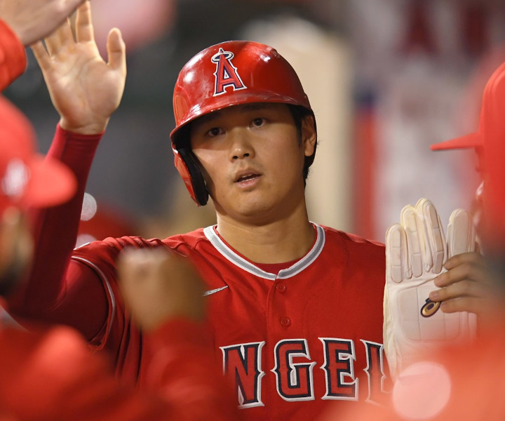大谷翔平 46号先頭打者弾で有終の美 メジャー初の 投打５部門100 到達 野球コラム 週刊ベースボールonline