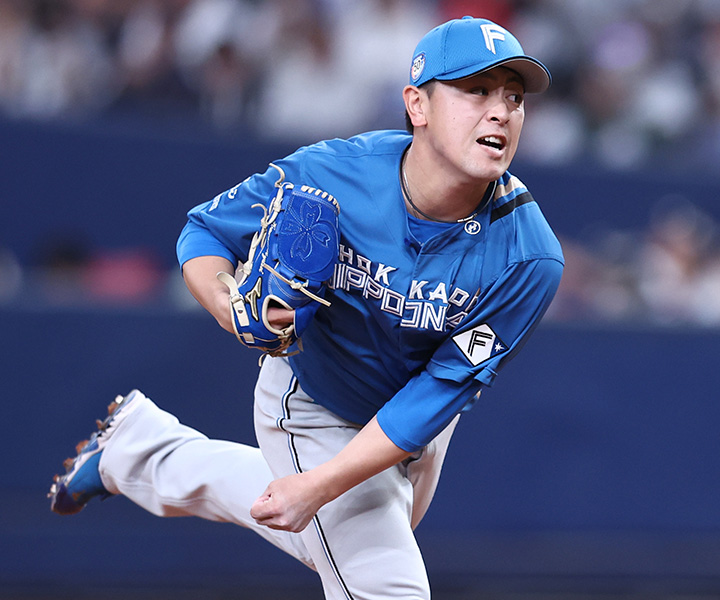 【新品未開封】 日本ハム 河野竜生 ユニフォーム 侍ジャパン L ホームver. 新品未開封】 日本ハム 河野竜生 ユニフォーム 侍ジャパン L ホームver