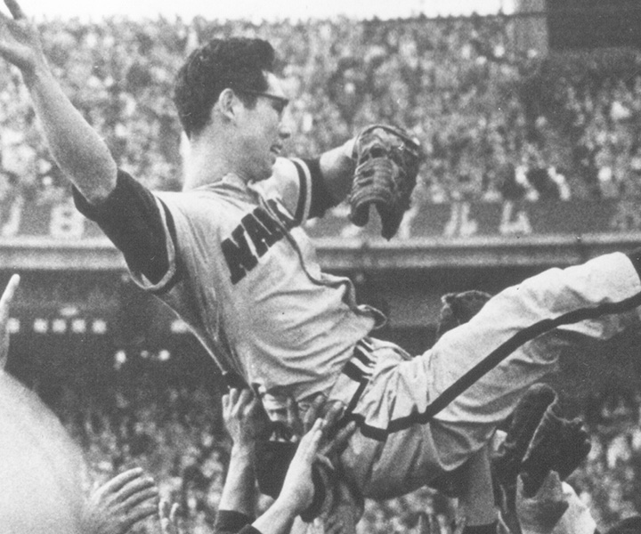 ☆超希少☆南海ホークス1959年日本シリーズ優勝記念ペナント 【公式通販】