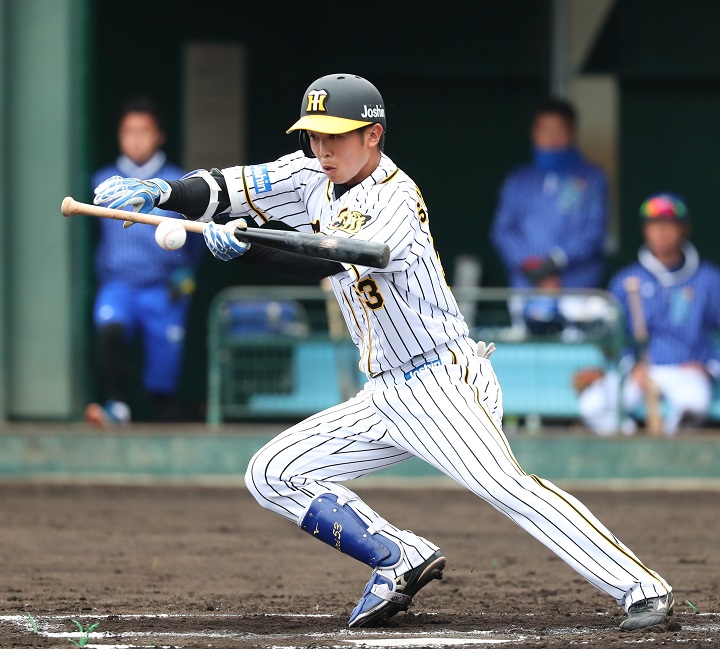 彼に名前を覚えてもらえる選手に 桐生に勝った男 阪神 島田海吏 野球コラム 週刊ベースボールonline